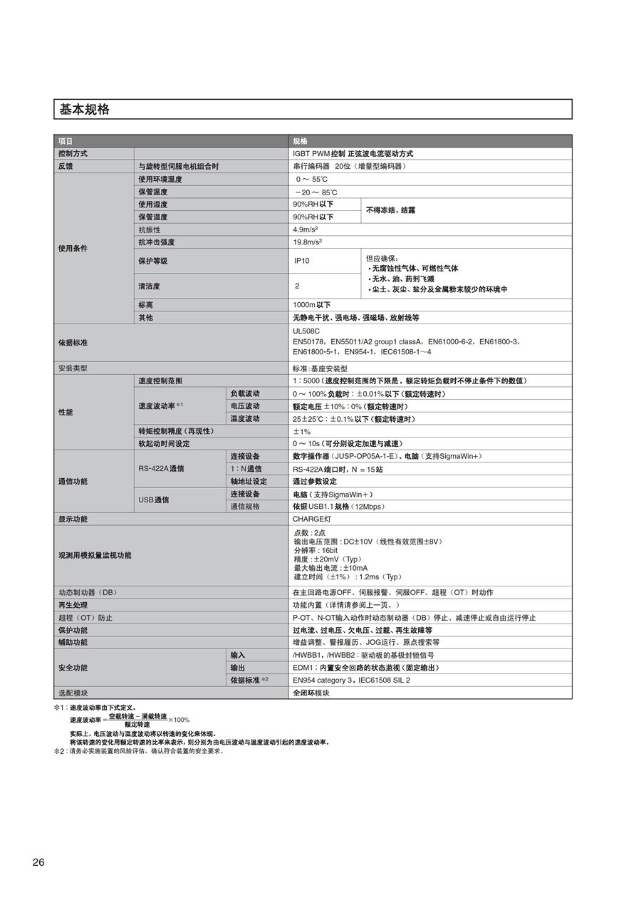 耐環(huán)境型AC伺服驅(qū)動